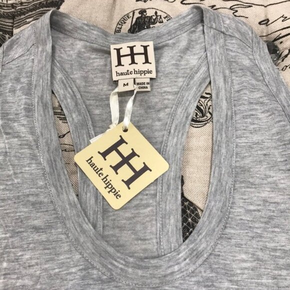 Haute Hippie Rosy Skull Racerback Tank Top - Picture 5 of 5